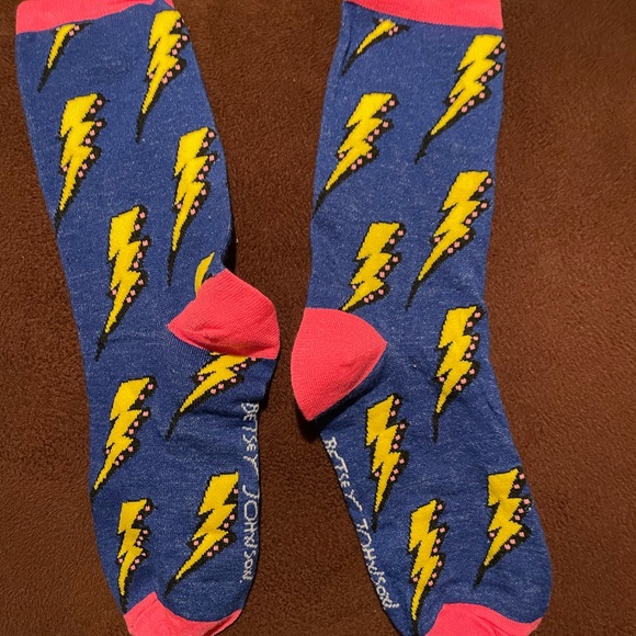 Betsey Johnson Accessories - Betsey johnson lightning socks
